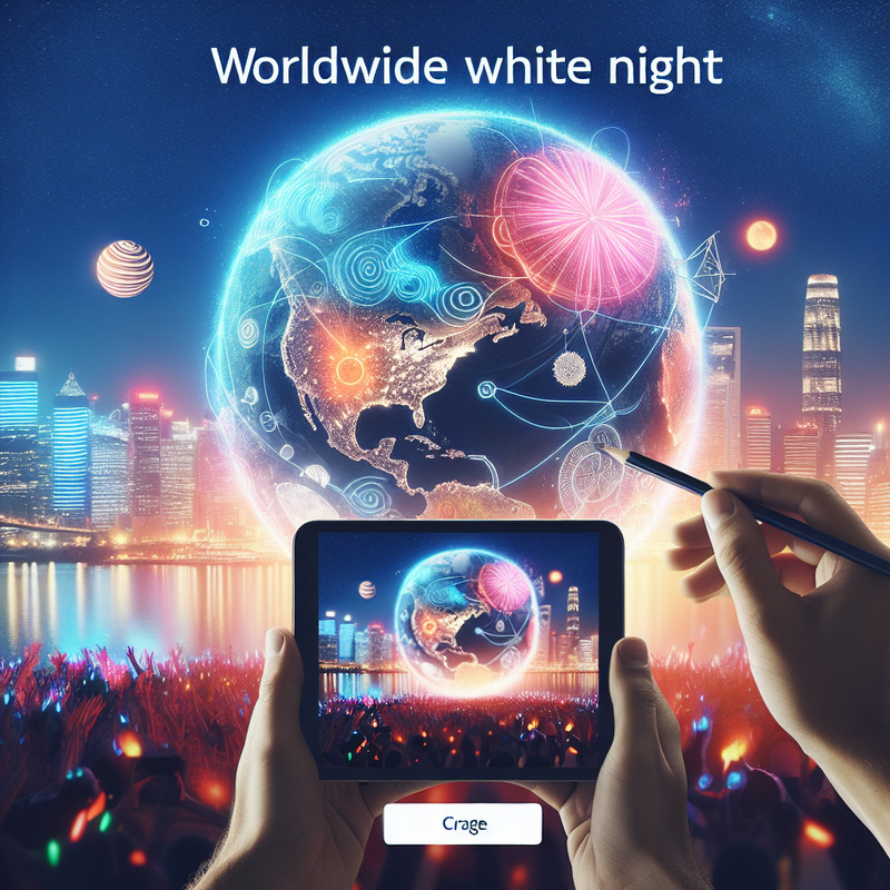La notte bianca mondiale: come le città celebrano la creatività