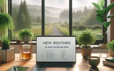 Nuove routine per lavorare in smart working senza stress