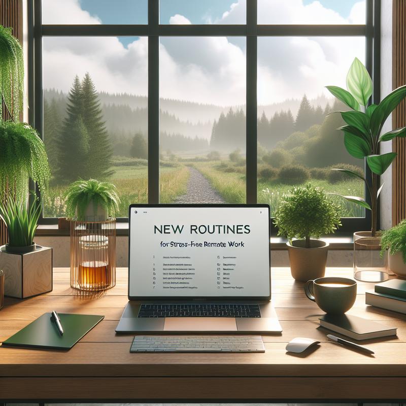 Nuove routine per lavorare in smart working senza stress